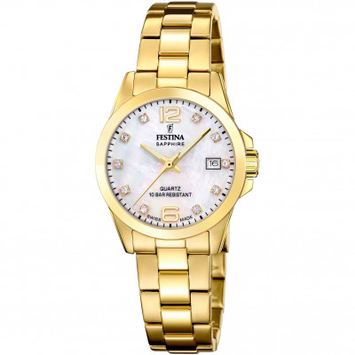 Uurwerken Festina F20050/1 Dames horloge saffierglas swiss made Uurwerken Festina F20050/1 Dames horloge saffierglas swiss made
