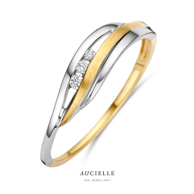 Aucielle ring 18 karaat MET DIAMANT AR0220N