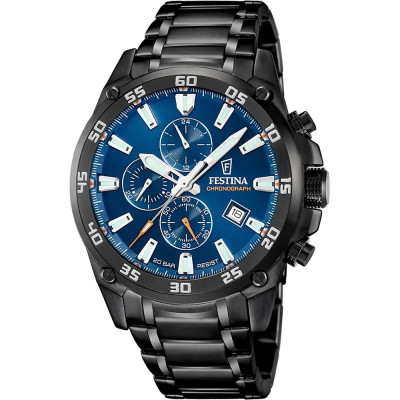Festina Timeless F20735/1 Timeless Chronograph Horloge Festina Timeless F20735/1 Timeless Chronograph Horloge
