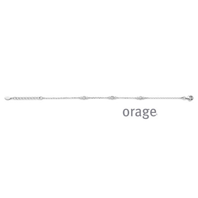 Orage armband zilver met lab grow diamant BC001