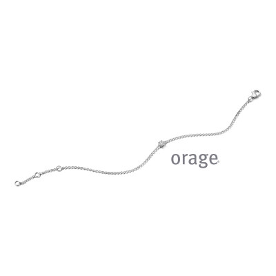 Orage armband zilver met lab grow diamant BC008