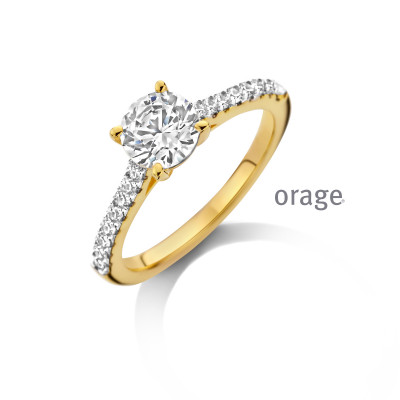 Orage Dames ring zilver BC085