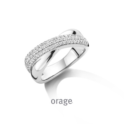 Orage Dames ring zilver BC037