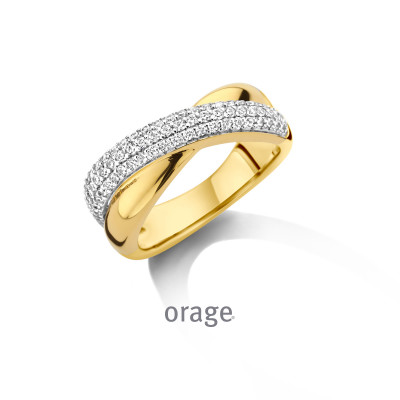 Orage Dames ring verguld BC038