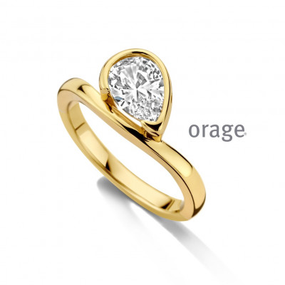 Orage Dames ring verguld BC066