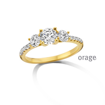 Orage Dames ring zilver BC087