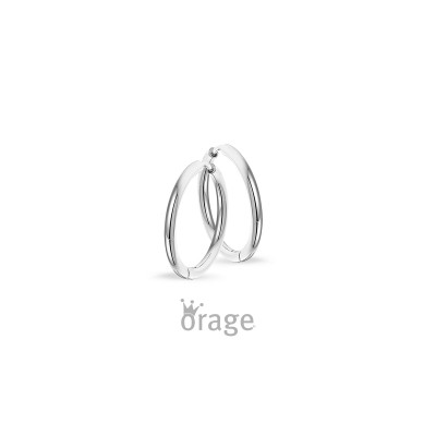Orage creolen in staal K2826 8mm. Orage creolen in staal K2826 8mm.