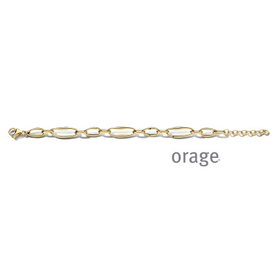 Orage Armband VERGULD BC120  19CM.