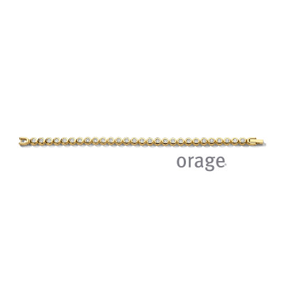 Orage Armband VERGULD BC132  20CM.