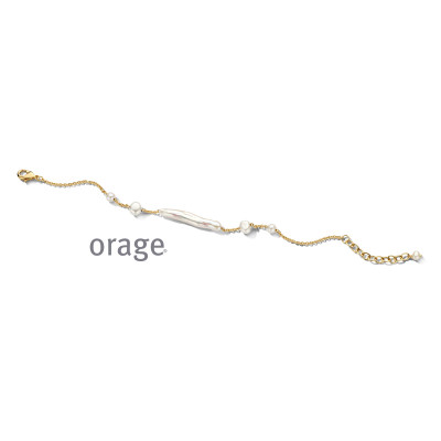 Orage Armband VERGULD BC147  19CM.