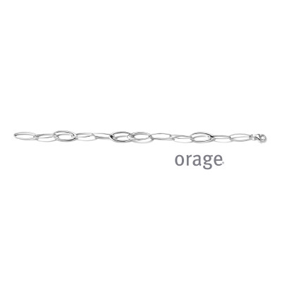 Orage Armband ZILVER BC163  19CM.