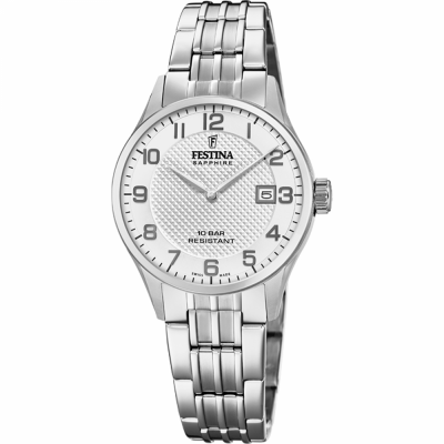 Festina F20006/1 horloge saffierglas