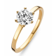 18 karaat ring met zirconia GR3497ZI