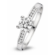 18 karaat ring met zirconia GR3939WZ