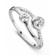 18 karaat ring met zirconia GR3949WZ