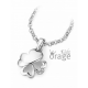 Orage Kids Zilver ketting met hanger K832