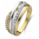 18 karaat ring met zirconia GR4220BZ