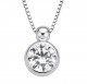18 karaat hanger met zirconia CO1292GZ4.5