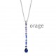 Orage collier in zilver AR140