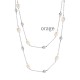 Orage collier in zilver AR017 90cm.