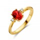 18 karaat ring met zirconia GR4452GRUZ