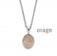 Orage ketting in zilver AS163