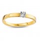 18 karaat ring met briljant GR2913