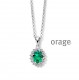 Orage Hanger met ketting in zilver AS423