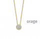 Orage PLAQUE ketting AW170/45cm.