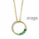 Orage Zilver ketting AW043/45cm.