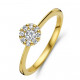 18 karaat ring met diamant GR4787GB