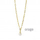 Orage PLAQUE ketting AW302/45cm.