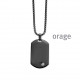 Orage Heren ketting staal AW355/60cm.