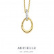 18 KARAAT HANGER MET DIAMANT  AH0020D