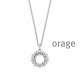 Orage Zilver ketting BA070/50cm.