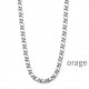 Orage Heren ketting staal BA186/55cm.