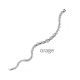 Orage Armband in zilver BA018