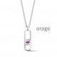 Orage Zilver ketting BA046/45cm.