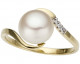 18 karaat ring met parel GR4738BB