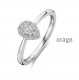 Orage Dames ring zilver BA108