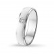 Tresor zilver ring R528Z 5mm.