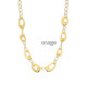 Orage PLAQUE ketting BA337/47cm.