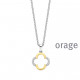 Orage Zilver ketting BA353/45cm.