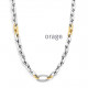 Orage Zilver ketting BA354/45cm.
