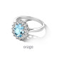 Orage Dames ring zilver BA310