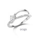 Orage Dames ring zilver BA328