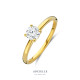 18 karaat ring met Lab Diamond 0.50ct ar9001a