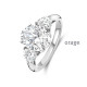 Orage Dames ring zilver BB023