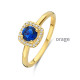 Orage Dames ring PLAQUE BB041