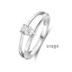 Orage Dames ring zilver BB047